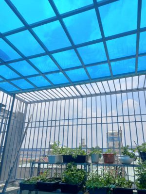 Đơn vị thi công mái che poly tại Quận 6