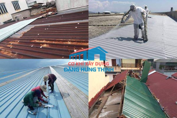 Chống dột mái tôn tại Quận 10