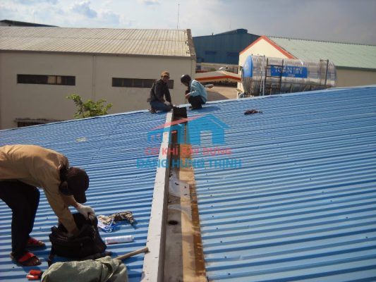 Chống dột mái tôn tại Quận Tân Bình