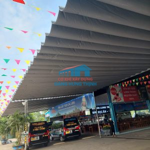 Thợ làm mái bạt kéo tại Cần Giờ