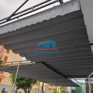 Thợ làm mái bạt kéo tại Quận 12 – Thi công trọn gói