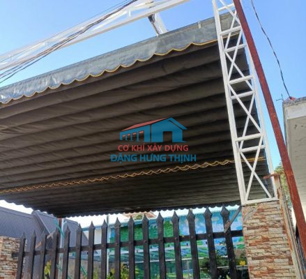Thợ làm mái bạt kéo tại Quận Tân Bình – Thi công trọn gói