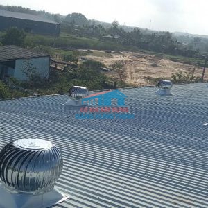 Lắp đặt quả cầu hút nhiệt tại Quận 1