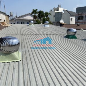 Lắp đặt quả cầu hút nhiệt tại Quận 3