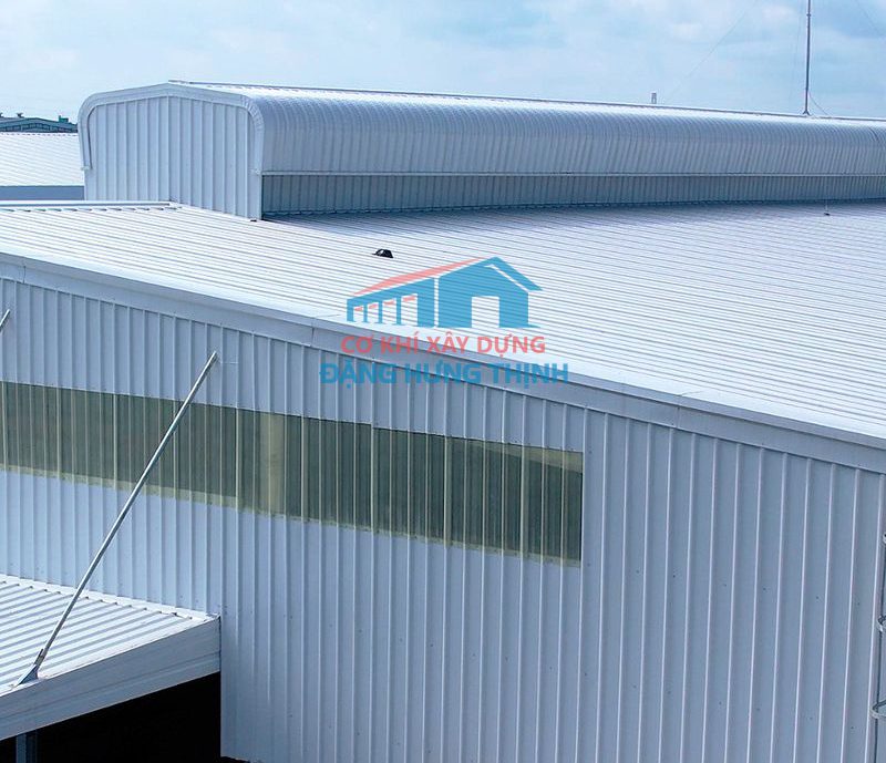 Đơn vị thi công lắp đặt mái tôn - thay mái tôn nhà xưởng tại Bến Lức Long An