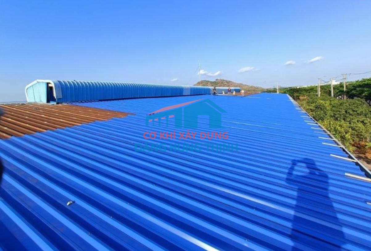 Đơn vị thi công lắp đặt mái tôn - thay mái tôn nhà xưởng tại Biên Hòa Đồng Nai