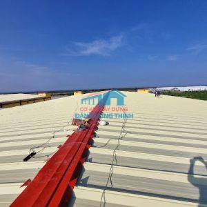 Đơn vị thi công lắp đặt mái tôn - thay mái tôn nhà xưởng tại Bình Dương