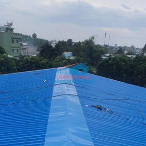 Đơn vị thi công lắp đặt mái tôn - thay mái tôn nhà xưởng tại Bình Phước