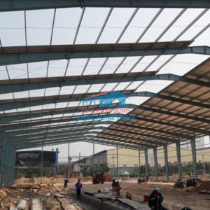 Đơn vị thi công lắp đặt mái tôn - thay mái tôn nhà xưởng tại Đức Hòa Long An