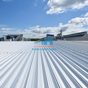 Đơn vị thi công lắp đặt mái tôn - thay mái tôn nhà xưởng tại KCN Bàu Bàng Bình Dương