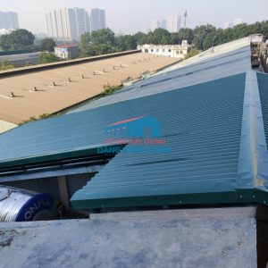 Đơn vị thi công lắp đặt mái tôn - thay mái tôn nhà xưởng tại KCN Bàu Bàng Bình Dương