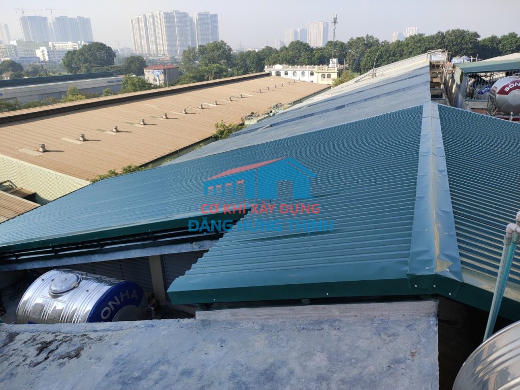Đơn vị thi công lắp đặt mái tôn - thay mái tôn nhà xưởng tại KCN Bàu Bàng Bình Dương