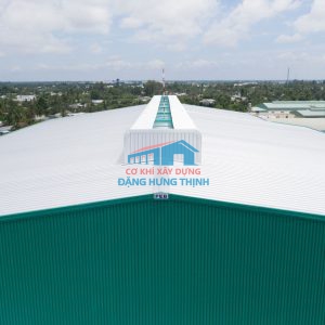Đơn vị thi công lắp đặt mái tôn - thay mái tôn nhà xưởng tại KCN Mỹ Phước Bến Cát