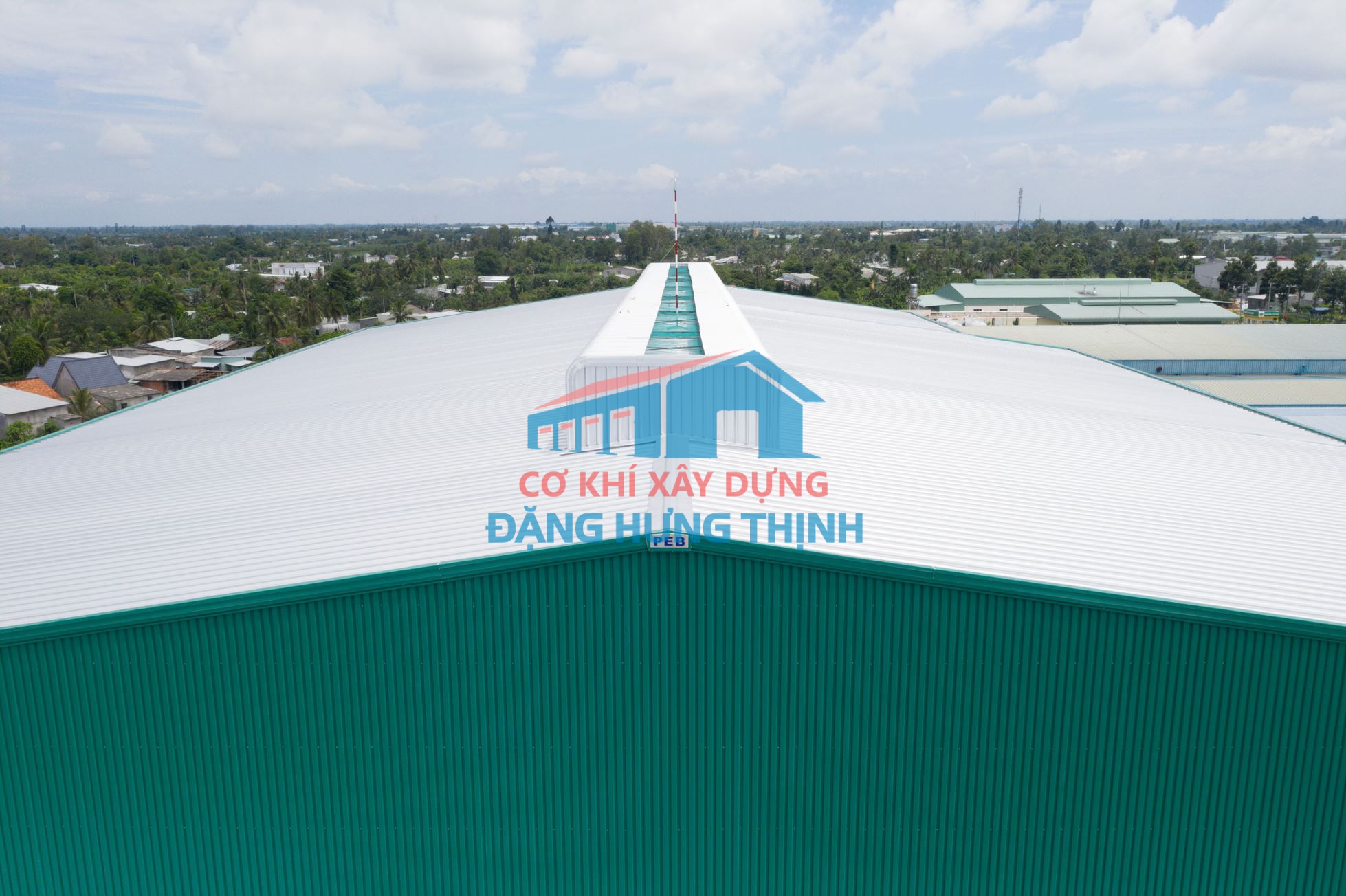 Đơn vị thi công lắp đặt mái tôn - thay mái tôn nhà xưởng tại KCN Mỹ Phước Bến Cát