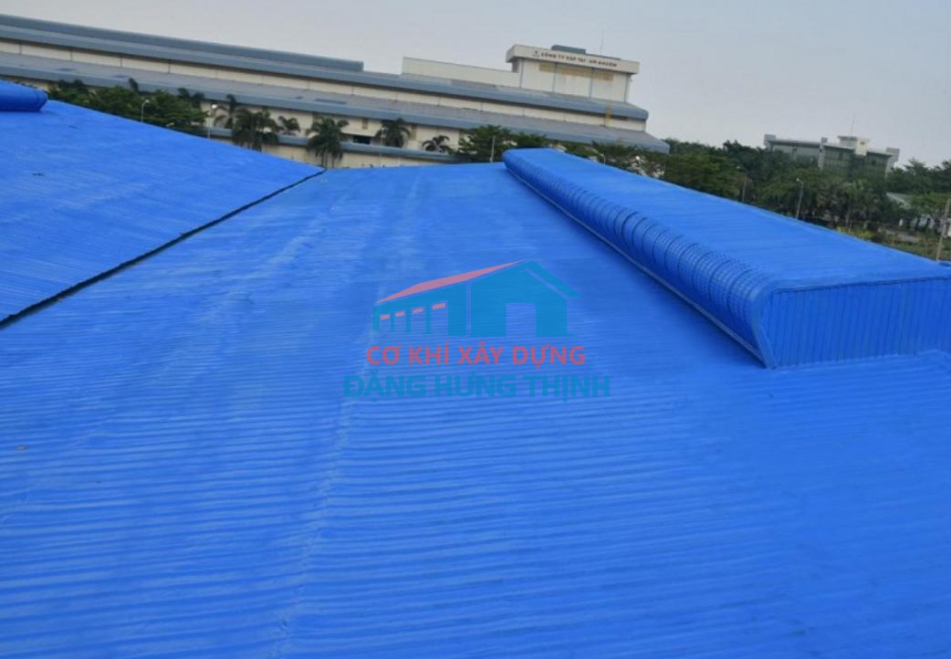 Đơn vị thi công lắp đặt mái tôn - thay mái tôn nhà xưởng tại Long An