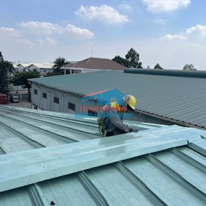 Đơn vị thi công lắp đặt mái tôn - thay mái tôn nhà xưởng tại Nhơn Trạch Đồng Nai
