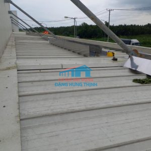 Thi công lắp đặt máng xối kho xưởng tại Bà Rịa Vũng tàu